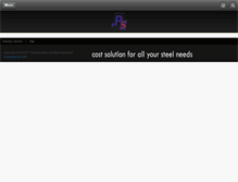 Tablet Screenshot of pratamasteel.com
